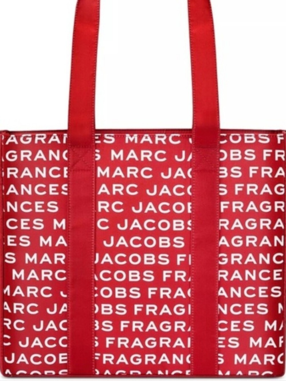 Marc Jacobs Red Logo Fragrance Allover Tote - Picture 5 of 5